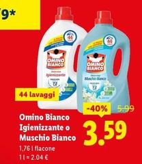 Omino Bianco - Igienizzante O Muschio Bianco