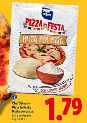Chef select - Pasta Per Pizza