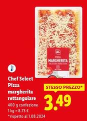 Chef -  Select Pizza Margherita Rettangolare