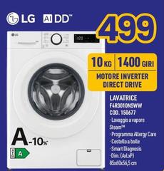 LG - Lavatrice F4R3010NSWW