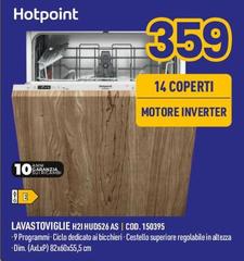 Hotpoint - Lavastoviglie H2I HUD526 AS