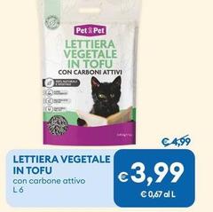 Pet&Pet - Lettiera Vegetale In Tofu