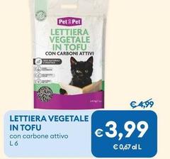 Pet&Pet - Lettiera Vegetale In Tofu