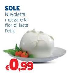 Sole - Nuvoletta Mozzarella Fior Di Latte