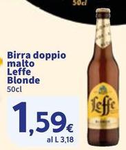 Leffe - Birra Doppio Malto Blonde