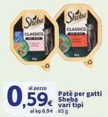 Sheba - Patè Per Gatti