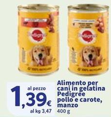 Pedigree - Alimento Per Cani In Gelatina Pollo E Carote