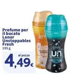 Lenor - Profumo Per Il Bucato Unstoppables Fresh