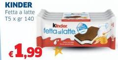 Kinder - Fetta A Latte