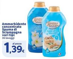 Spuma di Sciampagna - Ammorbidente Concentrato