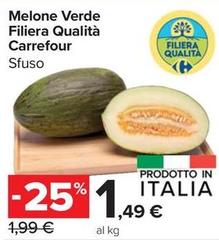 Selection carrefour - Melone Verde Filiera Qualità