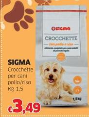Sigma - Crocchette Per Cani Pollo/Riso
