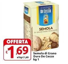 De Cecco - Semola Di Grano Duro