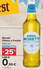 Moretti -  Filtrata A Freddo