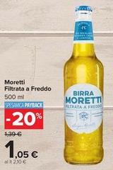 Moretti -  Filtrata A Freddo