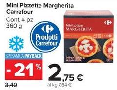 Selection carrefour - Mini Pizzette Margherita