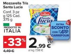 Galbani - Mozzarella Tris Santa Lucia