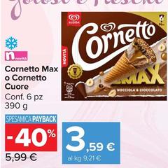 Cuore - Cornetto Max O Cornetto