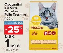 Selection carrefour - Croccantini Per Gatti Pollo Tacchino