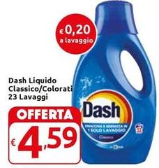 Dash - Liquido Classico/Colorati