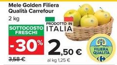 Selection carrefour - Mele Golden Filiera Qualità