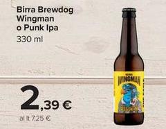 Brewdog - Birra  Wingman O Punk Ipa