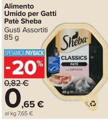 Sheba - Alimento Umido Per Gatti Patè