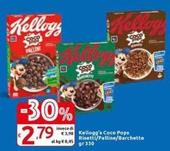 Kelloggs - Coco Pops Risetti/ Palline/ Barchette