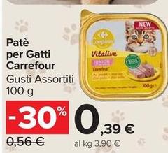 Selection carrefour - Patè Per Gatti