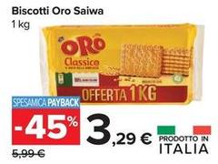 Saiwa - Biscotti Oro