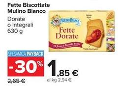 Mulino Bianco - Fette Biscottate
