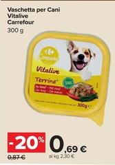 Selection carrefour - Vaschetta Per Cani Vitalive