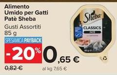Sheba - Alimento Umido Per Gatti Patè