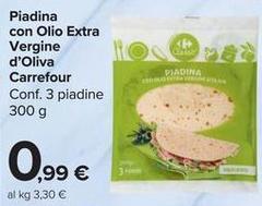 Selection carrefour - Piadina Con Olio Extra Vergine D'Oliva