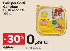 Selection carrefour - Patè Per Gatti