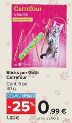 Selection carrefour - Sticks Per Gatti