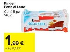 Ferrero - Kinder Fetta Al Latte