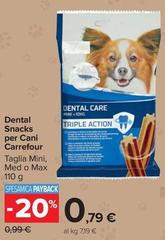 Selection carrefour - Dental Snacks Per Cani