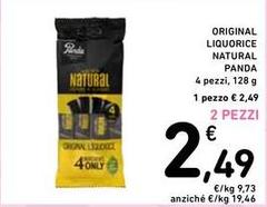 Panda - Original Liquorice Natural