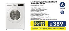 Samsung - Lavatrice Crystal Clean WW90CGC04DTE