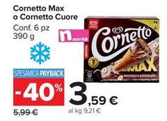 Cuore - Cornetto Max O Cornetto
