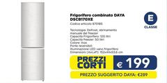 Daya - Frigorifero Combinato DSCB170XE