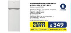 Whirlpool - Frigorifero Doppia Porta Station W55T 612W