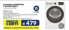 Whirlpool - Asciugatrice C Wd 83m Wbs It