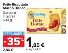 Mulino Bianco - Fette Biscottate
