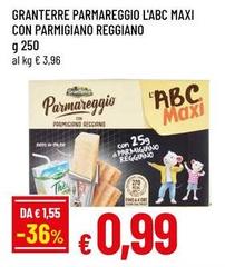 Granterre - Parmareggio L'Abc Maxi Con Parmigiano Reggiano