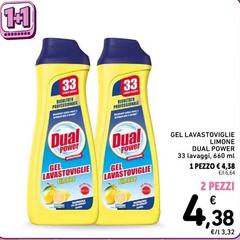Dual - Gel Lavastoviglie Limone