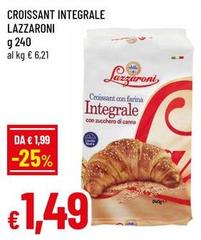 Lazzaroni - Croissant Integrale