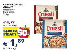 Quaker - Cereali Cruesli