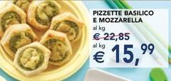 Pizzette Basilico E Mozzarella